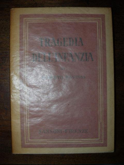 Tragedia dell'infanzia.