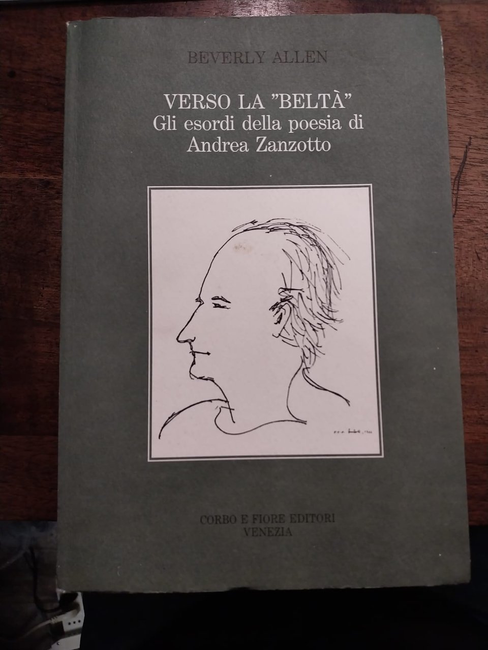 Verso La Belta. Gli Esordi Della Poesia Di Andrea Zanzotto | Immagine principale