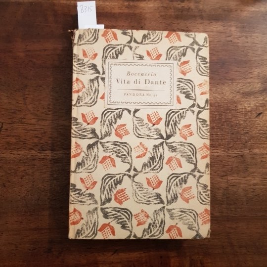 Vita di Dante. Pandora n. 42 | Immagine principale