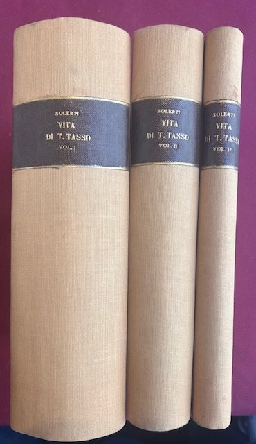 Vita di Torquato Tasso. Vol. I: la vita; vol. II, … | Immagine principale