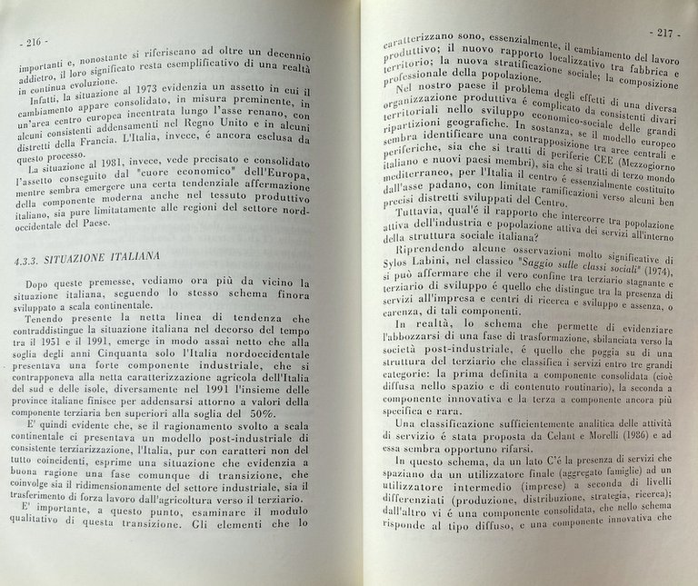 SOCIETÀ, AMBIENTE, TERRITORIO. ITINERARI PER UNA LETTURA GEOGRAFICA