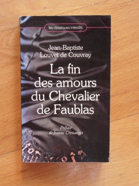 La fin des amours du Chevalier de Faublas