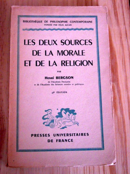 Les deux sources de la morale et de la religion