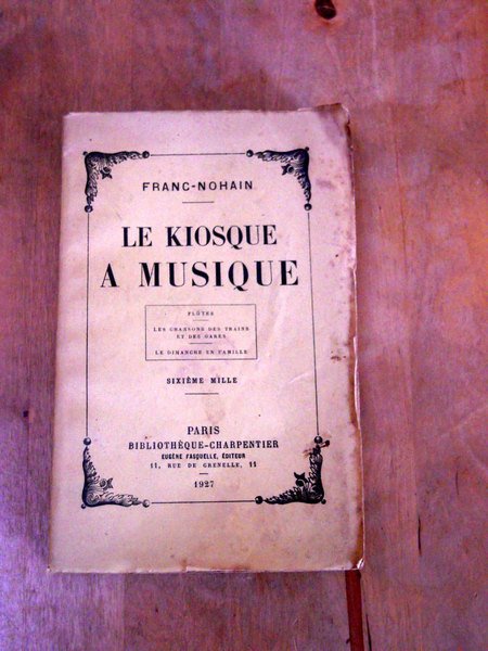 Le kiosque à musique