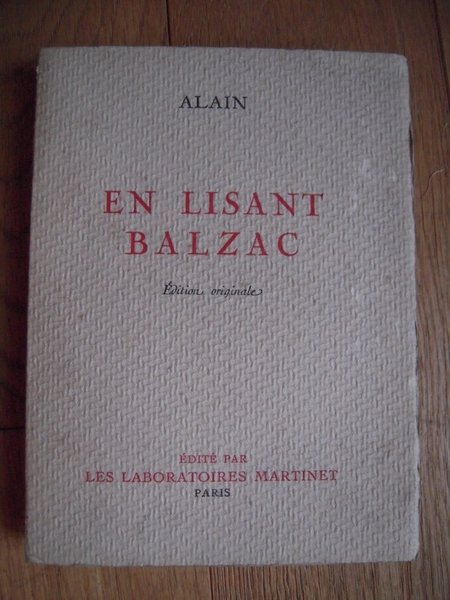 En lisant Balzac