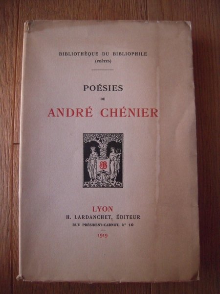 Poésies de André Chénier