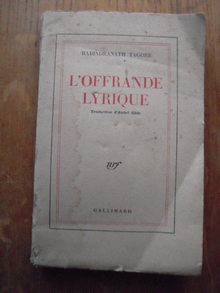 L'offrande lyrique