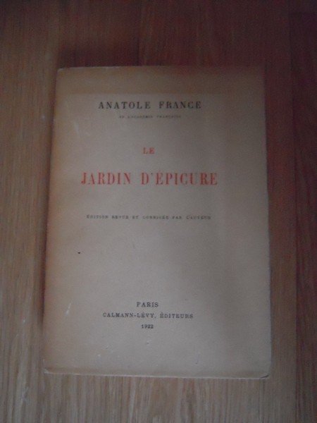 La jardin d'Epicure