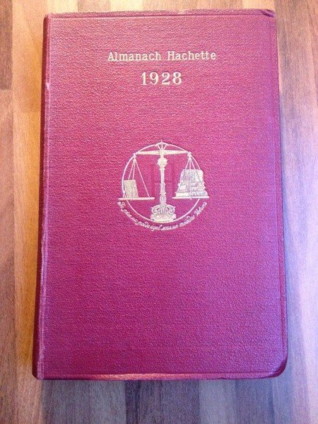 Almanach Hachette 1928