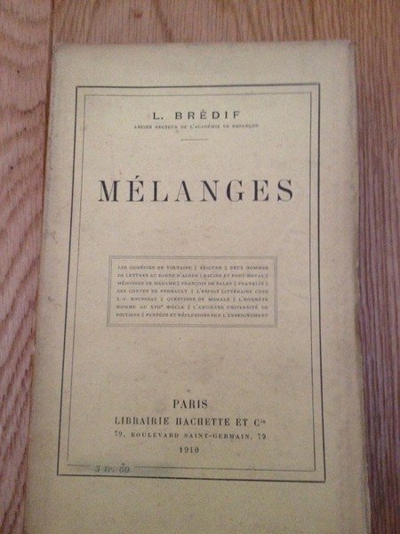 Mélanges