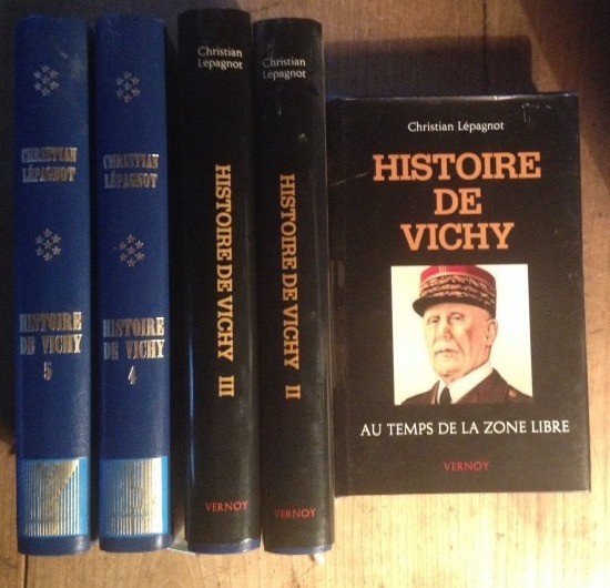 Histoire de Vichy (5 volumes complet)