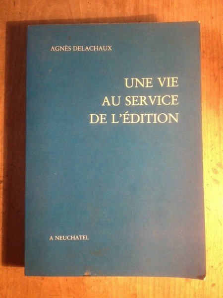 Une vie au service de l'édition