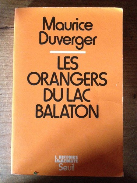 Les orangers du lac Balaton