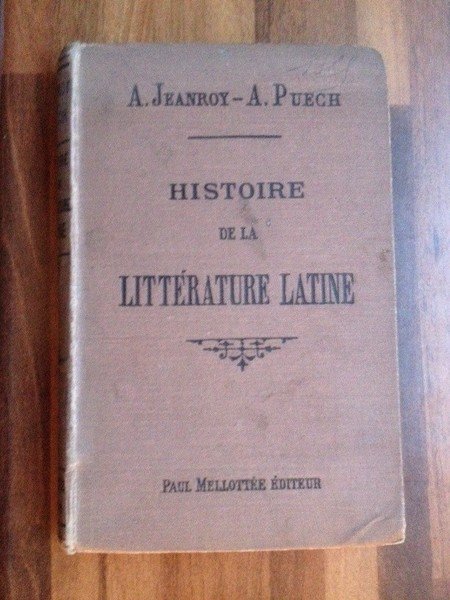 Histoire de la littérature latine