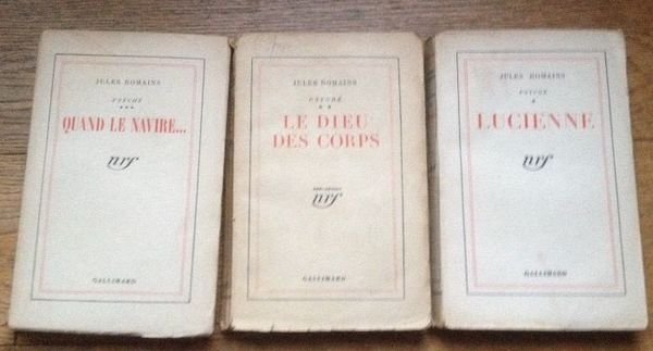 Psyché (3 volumes) Lucienne - Le dieu des corps - …