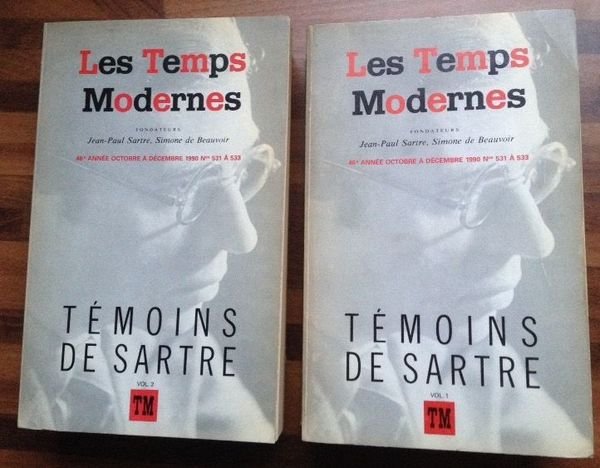 Les temps modernes numéro spécial en deux volumes : Témoins …