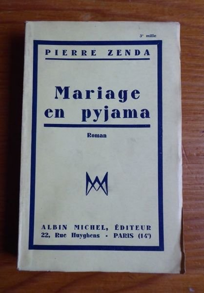 Mariage en pyjama