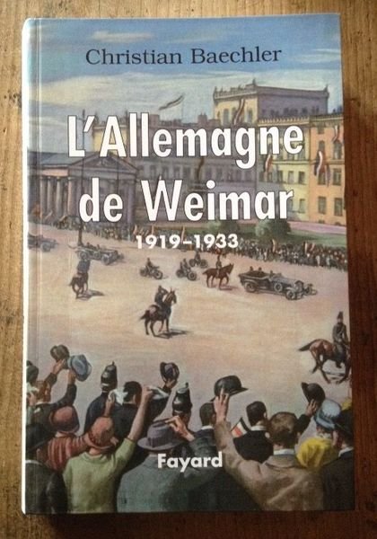 L'Allemagne de Weimar, 1919-1933