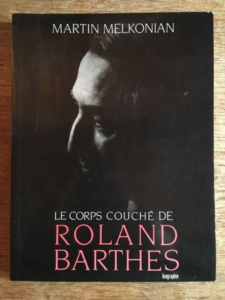 Le Corps couché de Roland Barthes