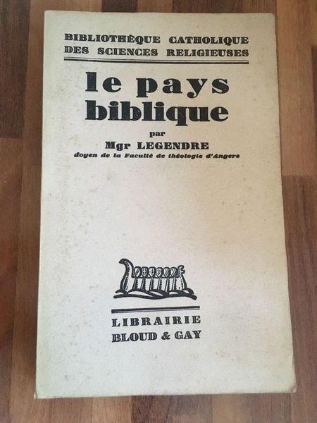 Le pays biblique