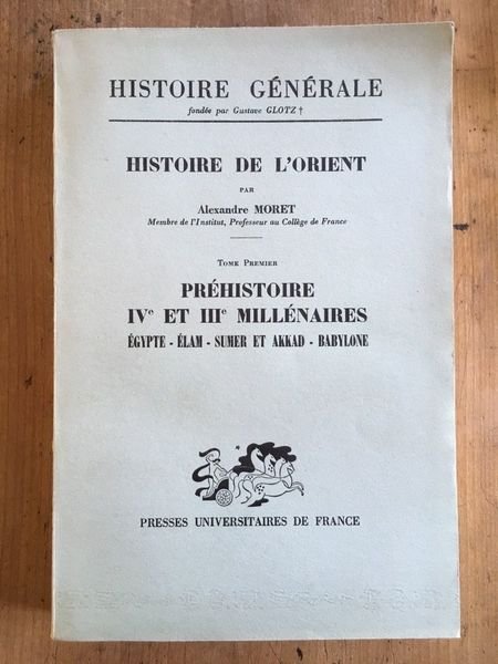 Histoire de l'orient Tome 1