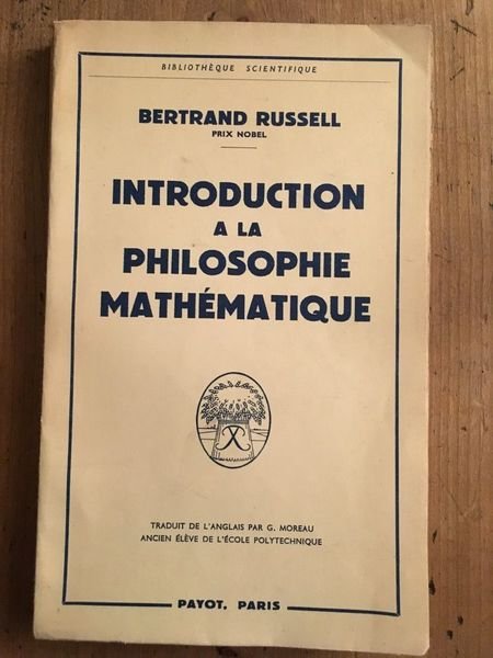 Introduction à la philosophie mathématique