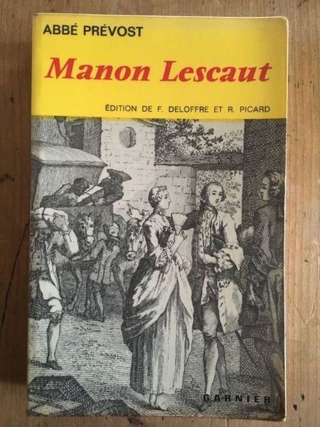 Histoire du chevalier des Grieux et de Manon Lescaut