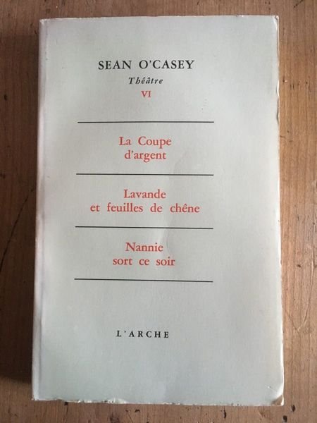 Théâtre VI - la coupe d'argent - lavande et feuilles …