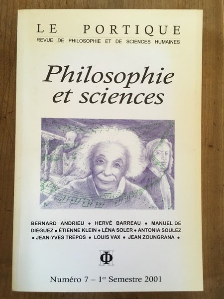 Revue Le portique numéro 7, Philosophie et sciences