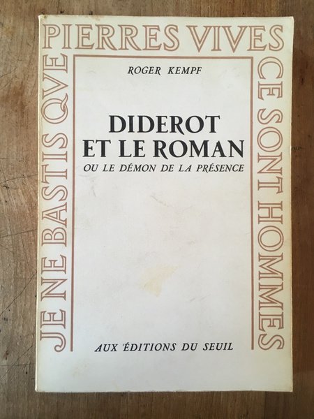 Diderot et le roman