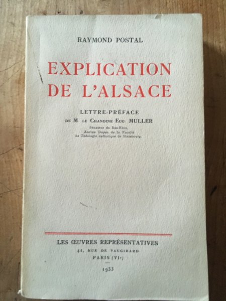 Explication de l'Alsace