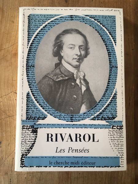 Pensées, répliques et portraits