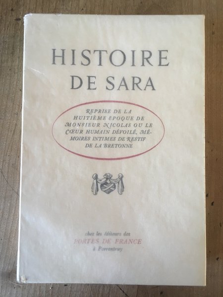 Histoire de Sara