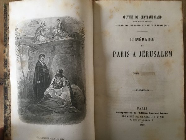 Itinéraires de Paris à Jérusalem