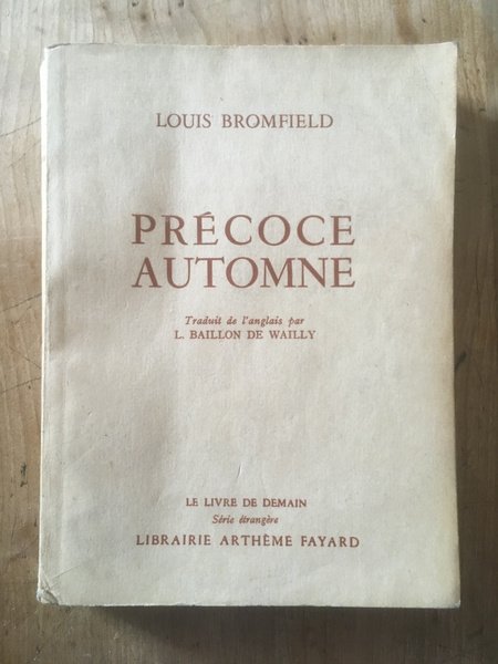 Précoce automne