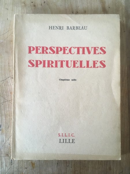 Perspectives spirituelles, propos sur l'âme efficace