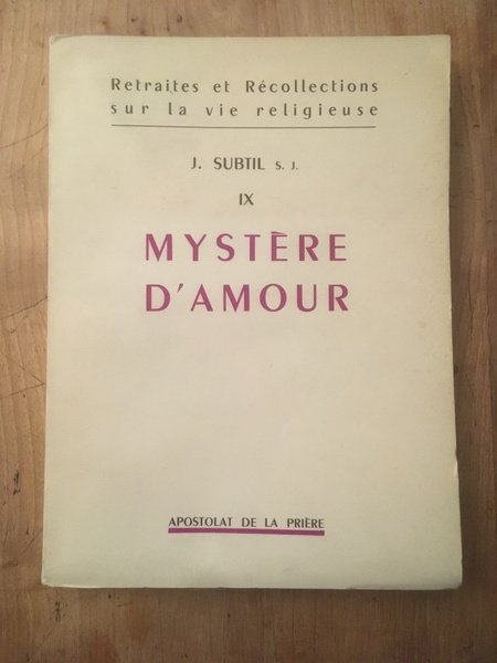 Mystère d'amour