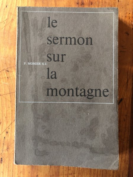 Le sermon sur la montagne