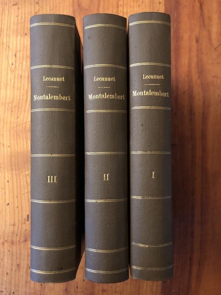 Montalembert (3 volumes complet)