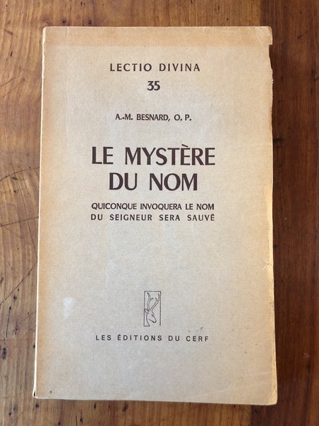 Le mystère du nom