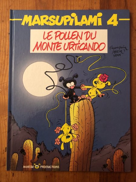 Le Marsupilami, tome 4 : Le Pollen du Monte Urticando