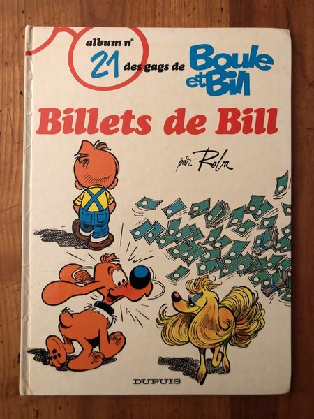 Boule et Bill, numéro 21, Billets de Bill