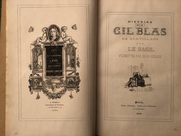 Histoire de Gil Blas de Santillane, illustrée par Gigoux