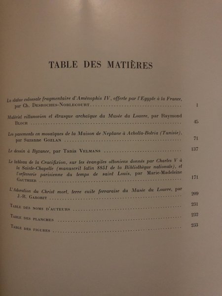 Monuments et mémoires de la Fondation Eugène Piot tome 59