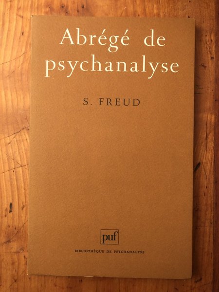 Abrégé de psychanalyse