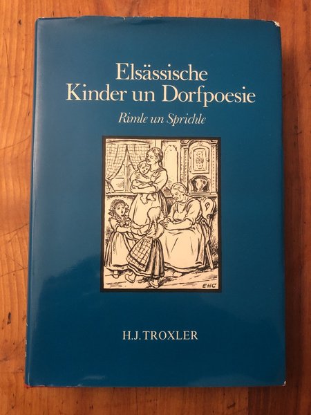 Elsässische Kinder un Dorfpoesie