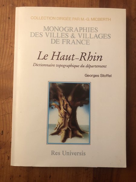 Le Haut-Rhin, dictionnaire topographique du département