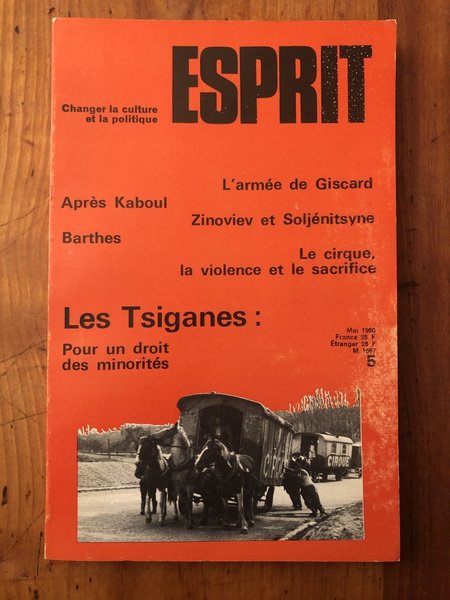 Esprit Mai 1980, Les Tsiganes