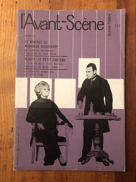 L'avant-scène fémina théâtre numéro 232