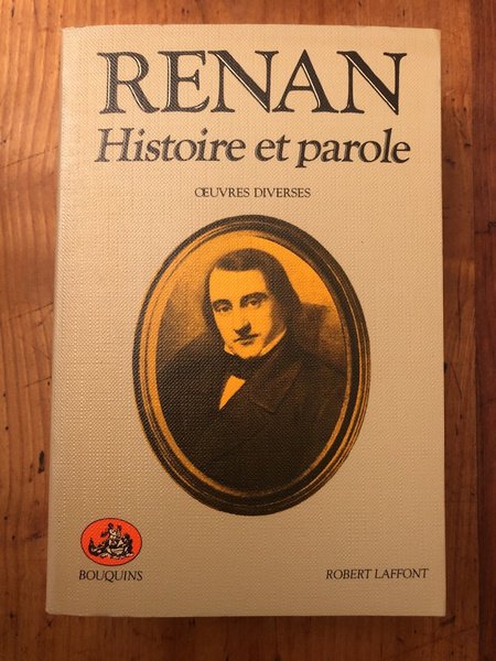 Histoire et Parole, oeuvres diverses